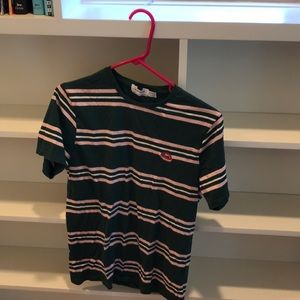striped donut tee